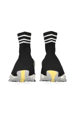 botin Mujer Exé 134 203 knit black white