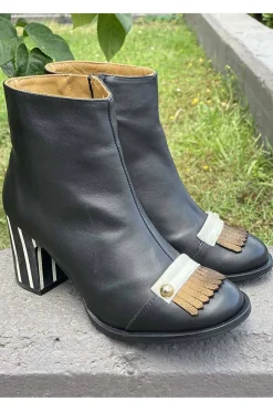 Botin Mujer Nemonic 2396 Sauvage Negro