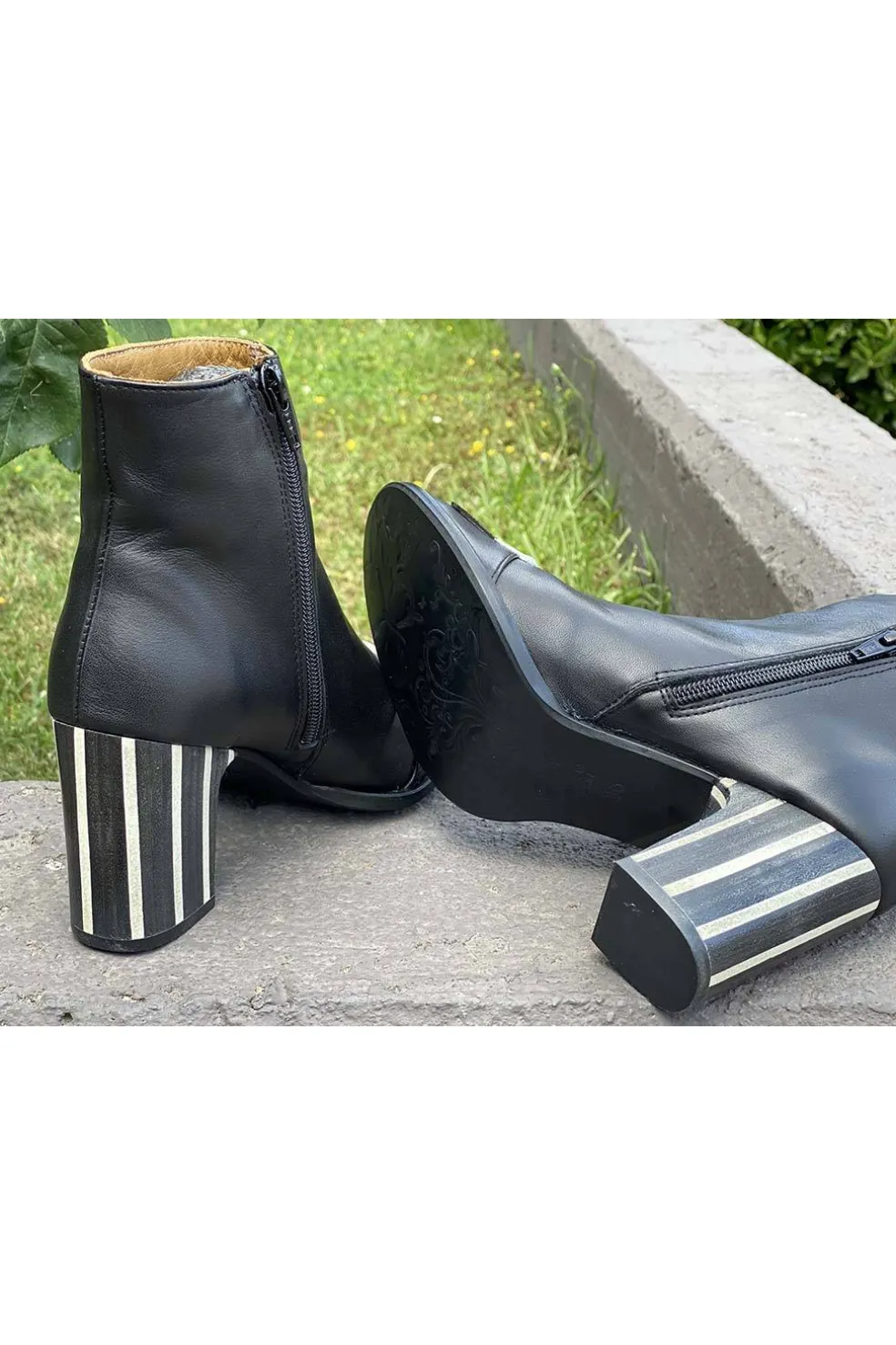 Botin Mujer Nemonic 2396 Sauvage Negro