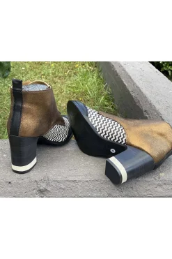 Botin Mujer Nemonic 2395 Sauvage Negro