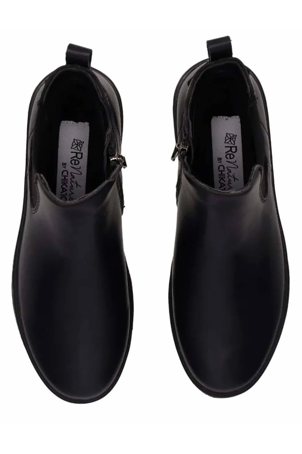 Botin Mujer Renature by Chika10 Re Pinocha 01 Negro