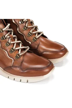 Botin Piel Mujer Fluchos union f2073 habana cuero