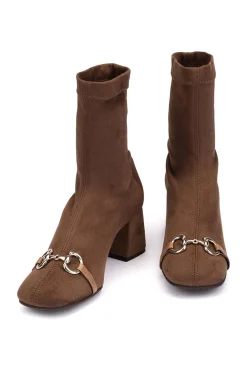 Botines Pedro Miralles 24618 Ante Strech Tabaco