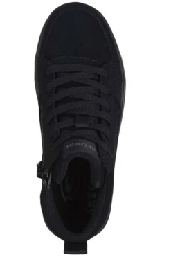 Botín Infantil Skechers Smooth Street Cozy ZIP 405618L Negro