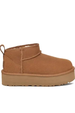 Botín Infantil Ugg Classic Ultra Mini Platform 1157791K Chestnut