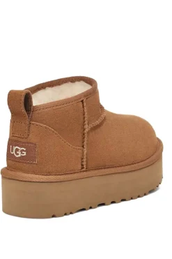 Botín Infantil Ugg Classic Ultra Mini Platform 1157791K Chestnut