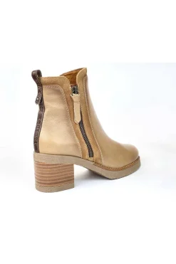 Botín Mujer Desiree Mulan10 taupe