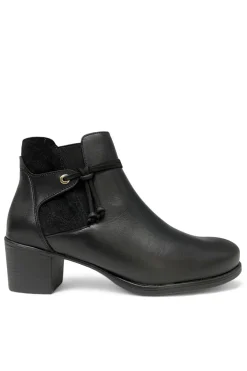 Botín Mujer Desiree NEUS22 Combinado Negro