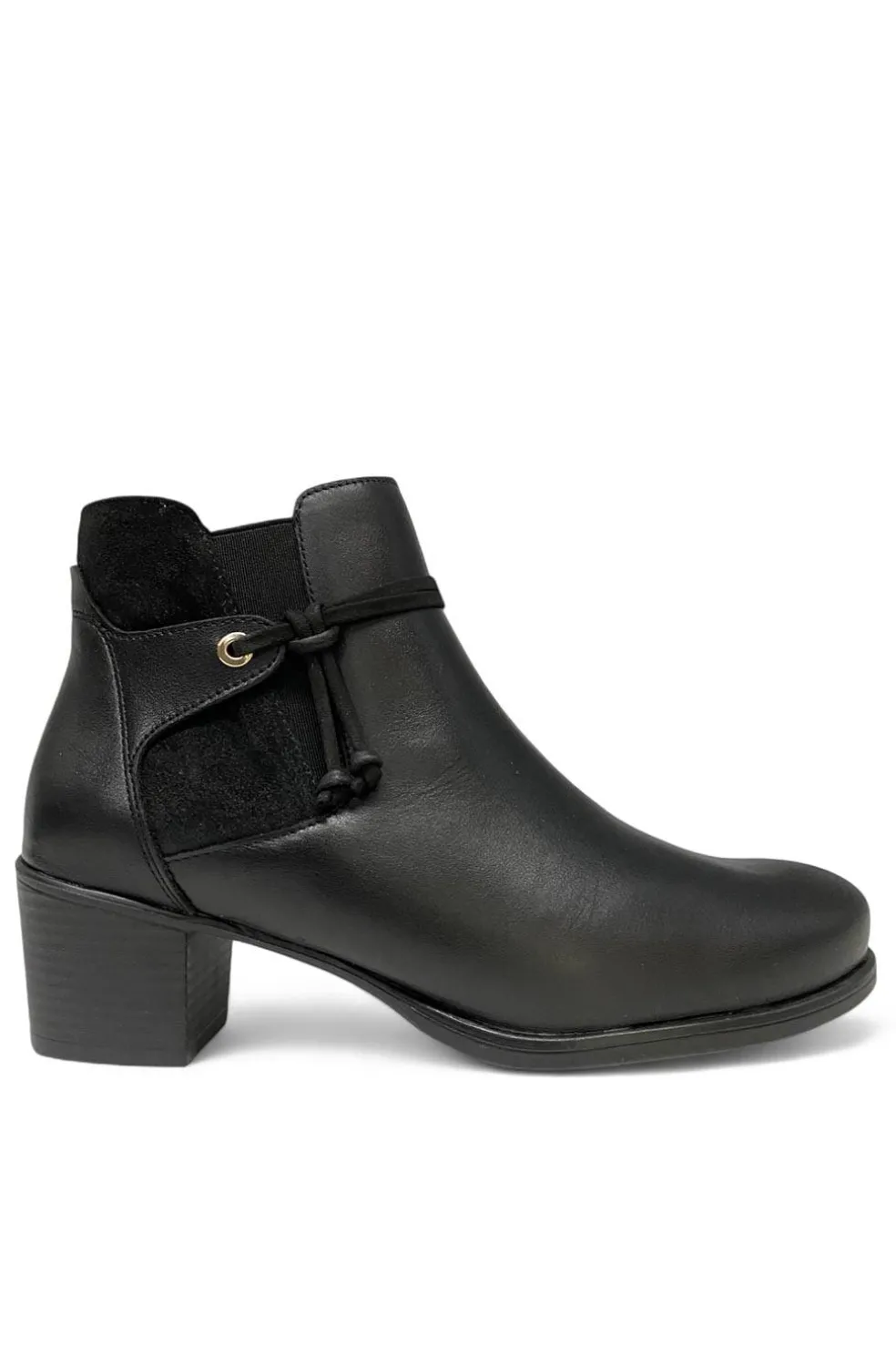 Botín Mujer Desiree NEUS22 Combinado Negro