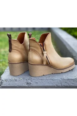 Botín Mujer Desiree Yola2 Combinado Taupe