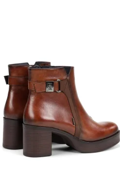 Botín Mujer Dorking By Fluchos Bowy D9589 Toscana Líbano Cuero