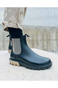 Botín Mujer Igor Rock Bicolor W10317 004 Negro Beige