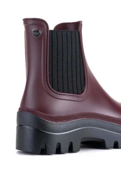 Botín Mujer Igor Soul Black W10280-025 Burdeos