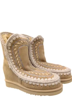 Botín Mujer MOU Inner Wedge Short Strass FW121053A TOB