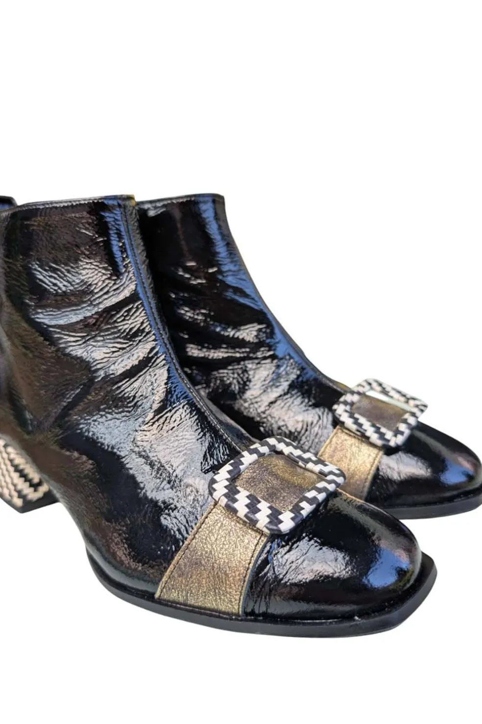 Botín Mujer Nemonic 2345 Juliet Negro