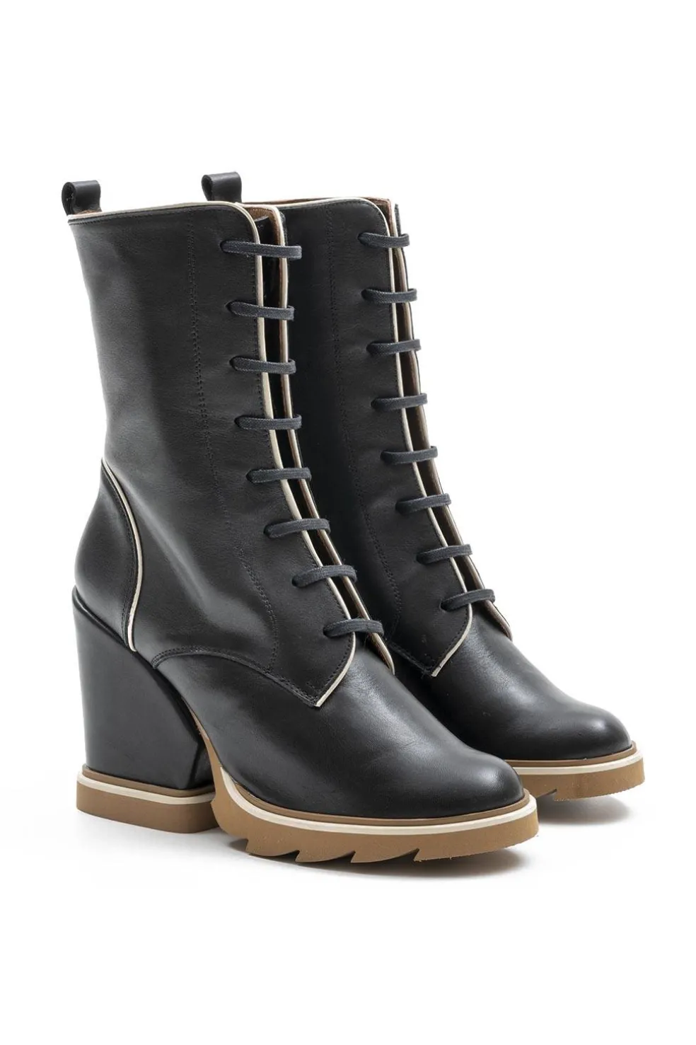 Botín Mujer Nemonic 2406 Sauvage Negro