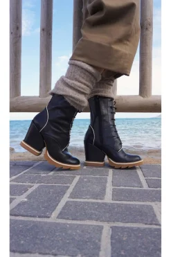 Botín Mujer Nemonic 2406 Sauvage Negro