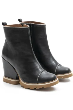 Botín Mujer Nemonic 2405 Sauvage Negro