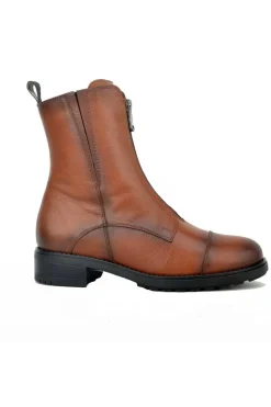 botín mujer Paula Urban 9 1333 texas cuero