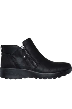 Botín Mujer Skechers Lovely Vibe Fall In Bloom 158952 Negro