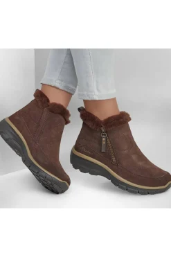 Botín Mujer Skechers Relaxed Fit Easy Going Cool Zip 167862 CHOC Chocolate
