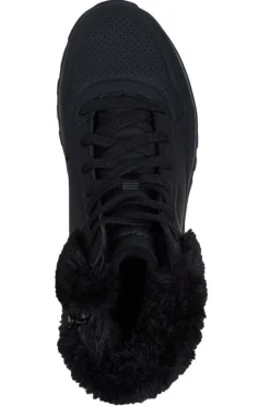 Botín Mujer Skechers Uno Rugged Fall Shimmer 167993 Negro Peltre