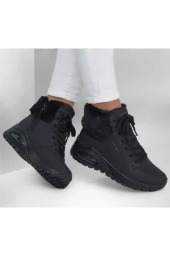 Botín Mujer Skechers Uno Rugged Fall Air 167274 Negro