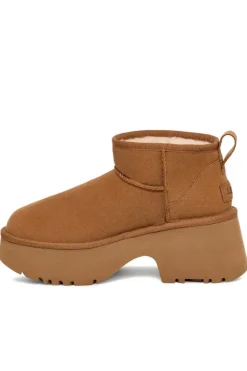 Botín Mujer UGG W Classic Ultra Mini New Heights 1158311 Chestnut