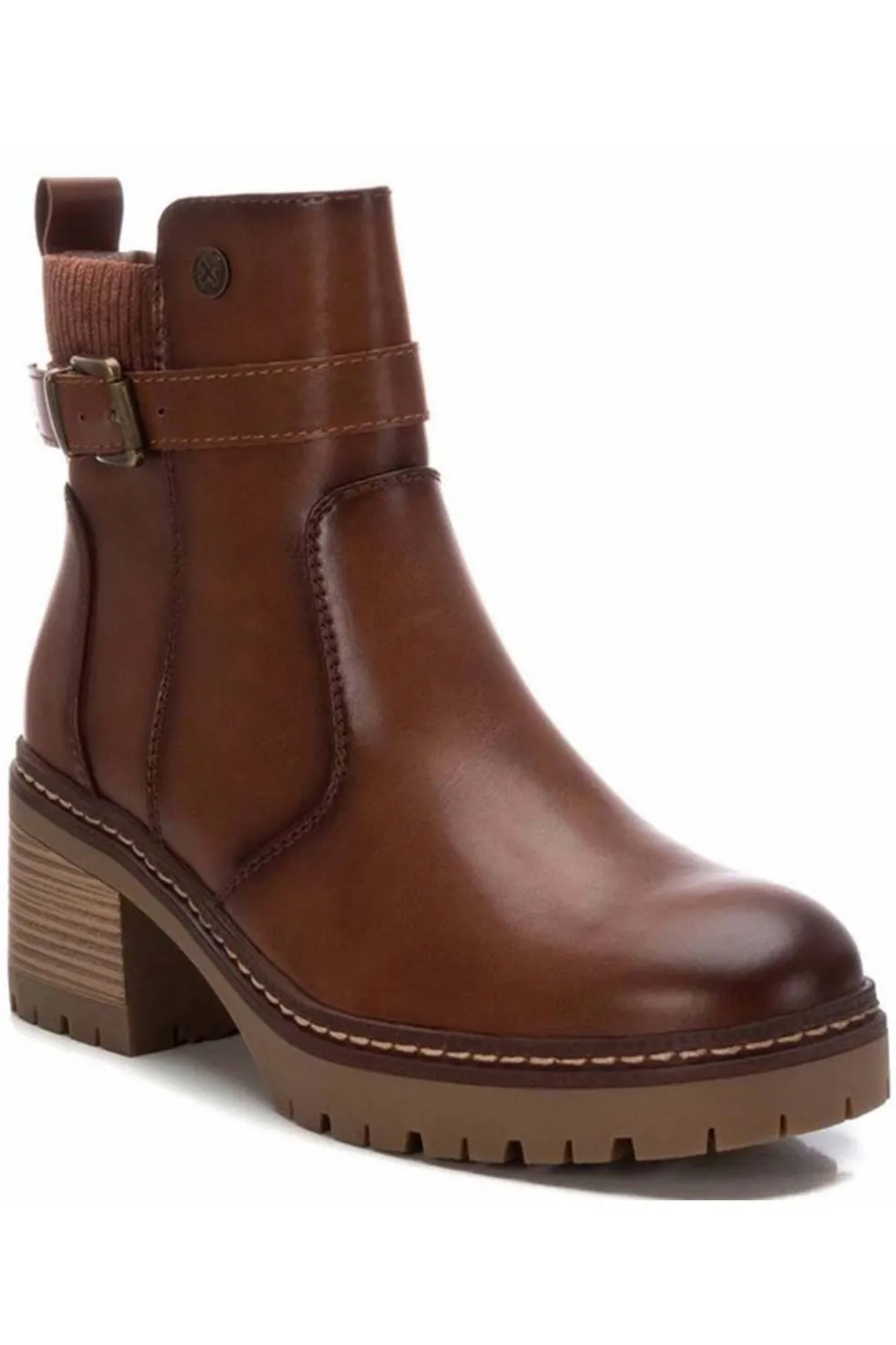 Botín Mujer Xti 143371 Camel