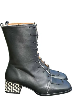 Botín Nemonic 2473 atenea negro