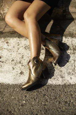 Botín Nemonic 2353 Dollar Oro