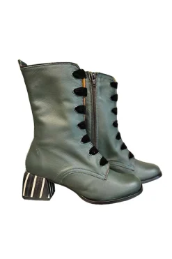 Botín Nemonic atenea 2337 verde