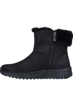 botín Skechers escape plan cozy collab 167413 black