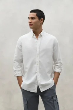 Camisa Ecoalf Hombre Antonio 000 Blanca