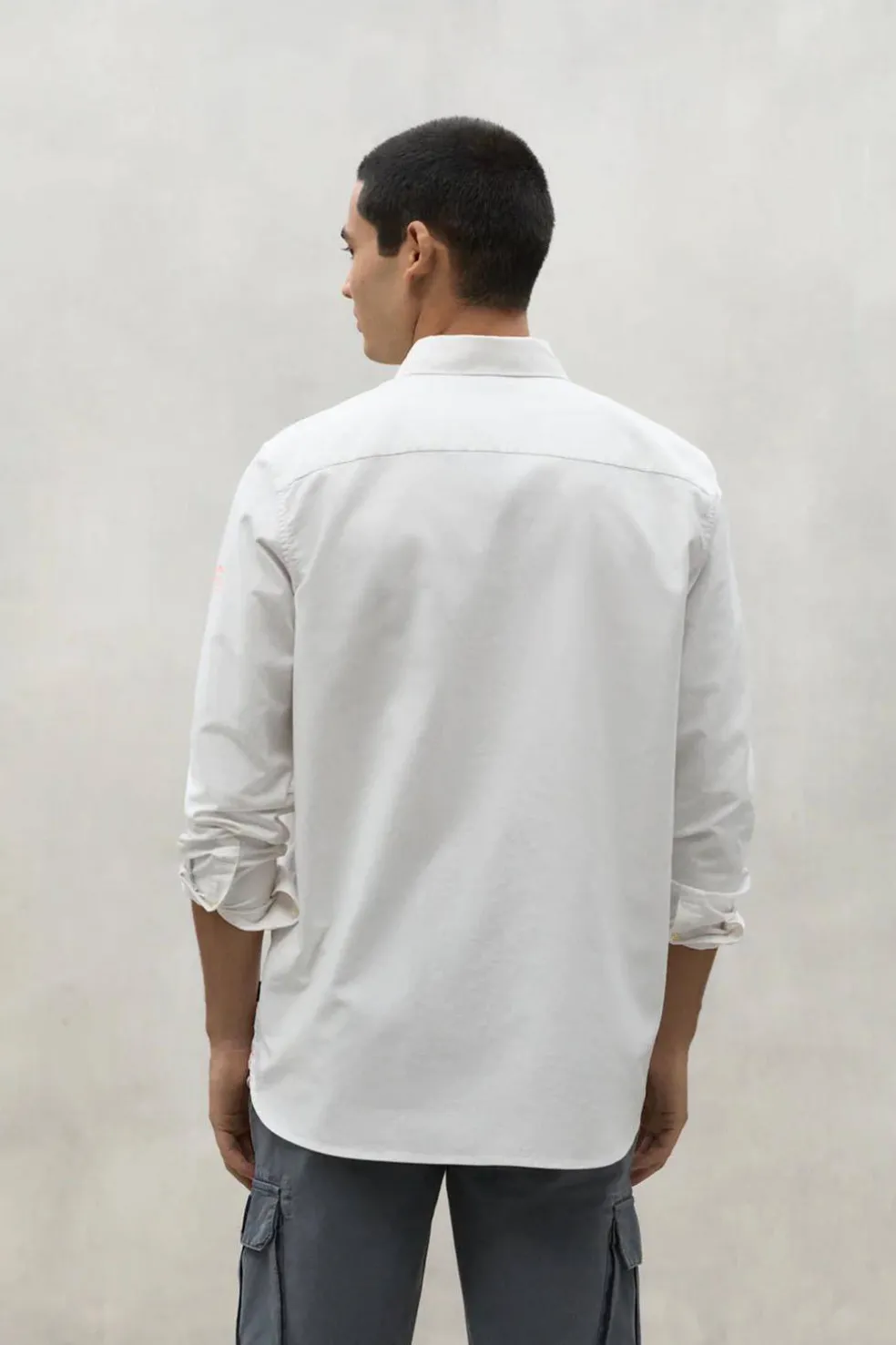 Camisa Ecoalf Hombre Antonio 000 Blanca