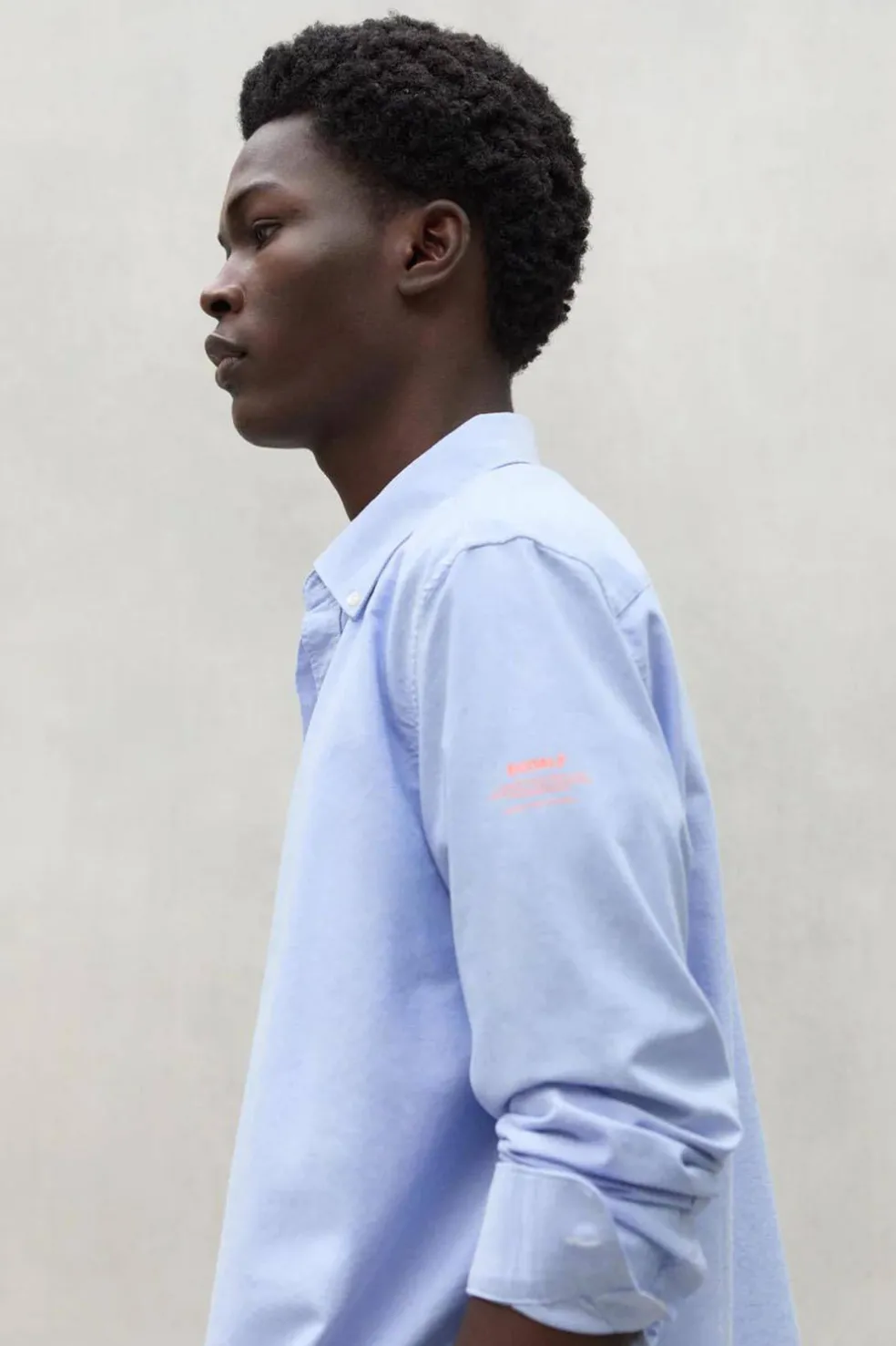 Camisa Ecoalf Hombre Antonio 147 Sky Blue