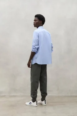 Camisa Ecoalf Hombre Antonio 147 Sky Blue