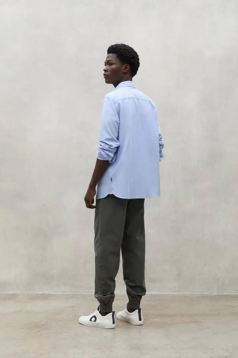 Camisa Ecoalf Hombre Antonio 147 Sky Blue