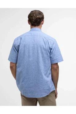 Camisa Hombre Barbour Nelson Regular Short-Sleeved MSH5595BL33 Classic Blue