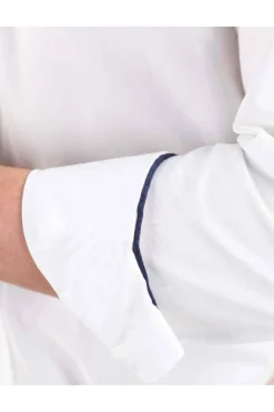 Camisa Hombre El Ganso Algodón Garment Dyed 1050s250029 Blanco