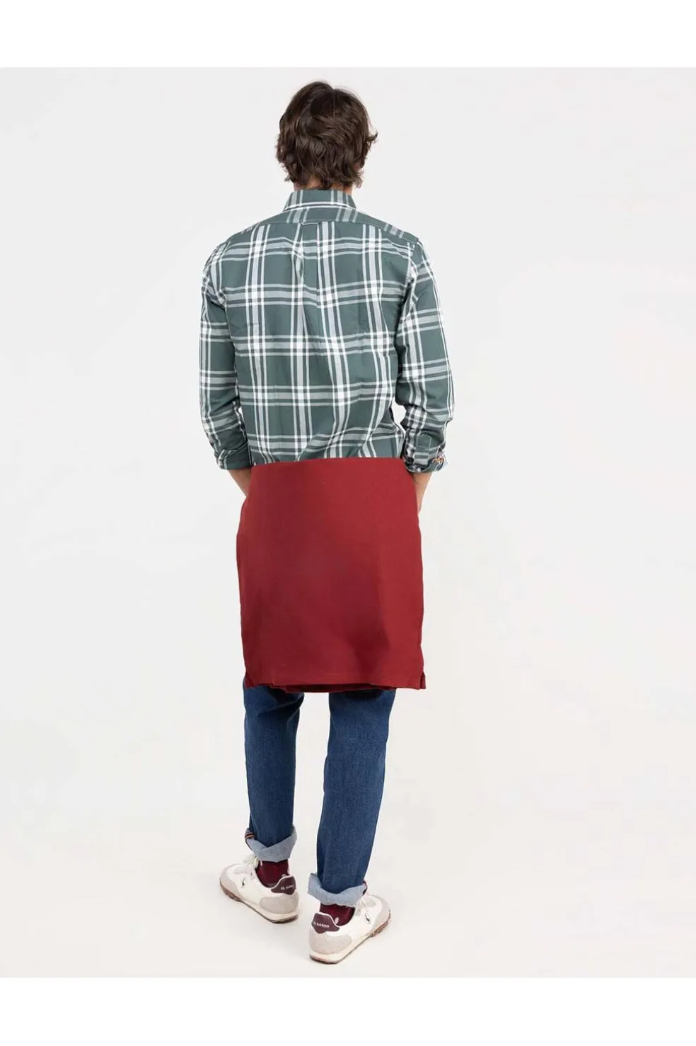 Camisa Hombre El Ganso Cuadro Brit Algodón 1050W250111 Verde