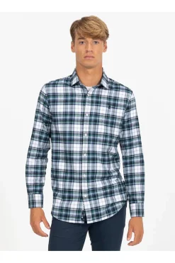 Camisa Hombre El Pulpo Danubio Viyela Azul Marino 50325407719