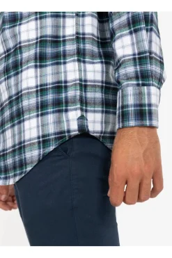 Camisa Hombre El Pulpo Danubio Viyela Azul Marino 50325407719