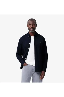 camisa Hombre Lacoste de corte regular de algodón ch2933 hde