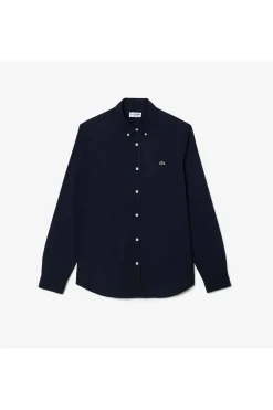 camisa Hombre Lacoste de corte regular de algodón ch2933 hde