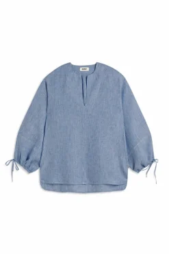 Camisa Mujer Ecoalf Jena 334 Skyblue