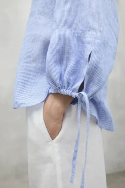 Camisa Mujer Ecoalf Jena 334 Skyblue