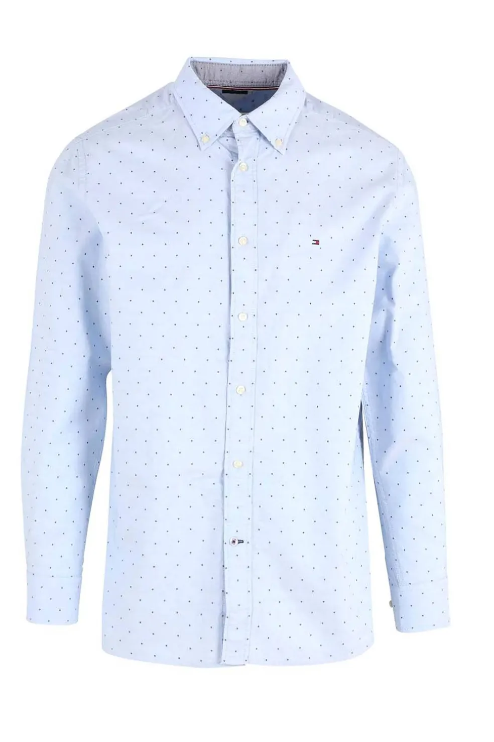 Camisa Tommy Hilfiger MW0MW28325 0GY Cloudy Blue/Bold Blue