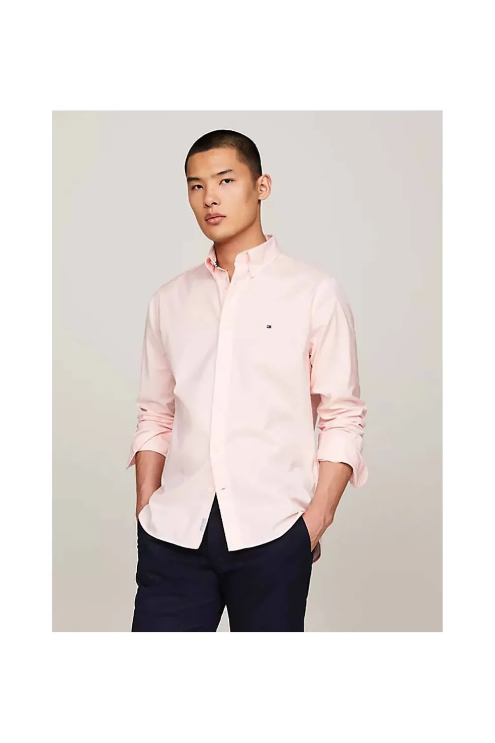 camisa Tommy Hilfiger th flex mw0mw30934 tjs