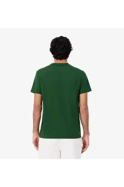 camiseta Hombre Lacoste de tenis con estampado clásico th2101 s30
